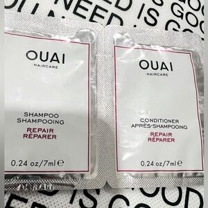OUAI REPAIR SHAMPOO and CONDITIONER